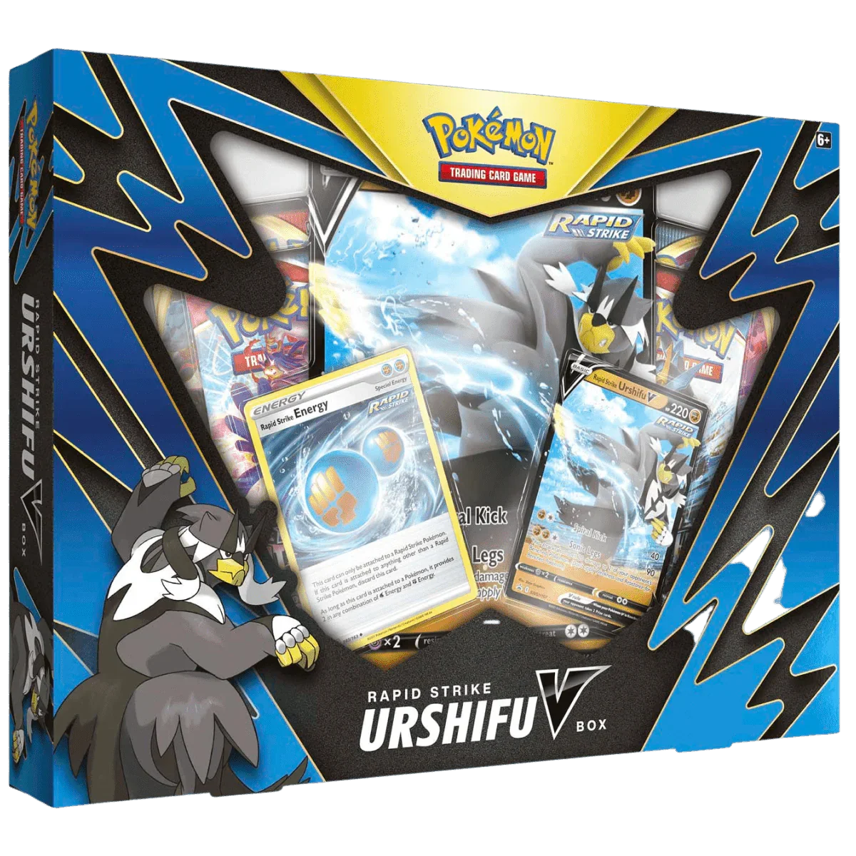 Pokemon TCG - Sword & Shield - Urshifu V Collection Box - Rapid Strike